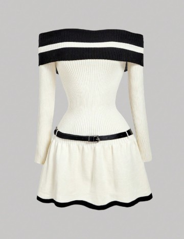 
						Rochie scurta SHEIN, ecru