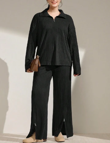 Compleu SHEIN CURVE, negru