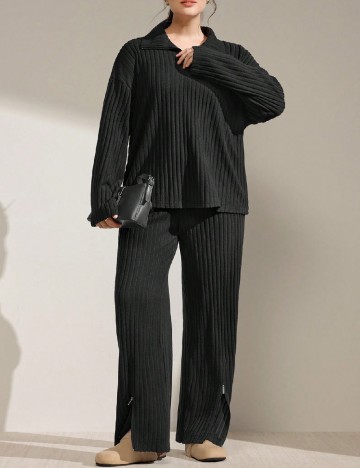 Compleu SHEIN CURVE, negru