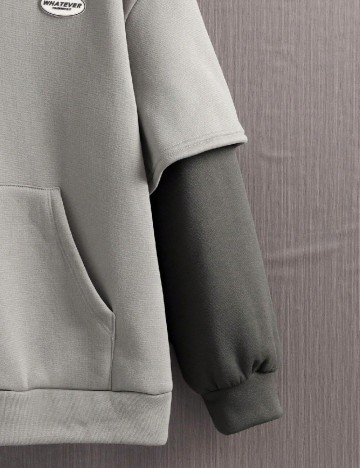 Hanorac Shein Kids, gri