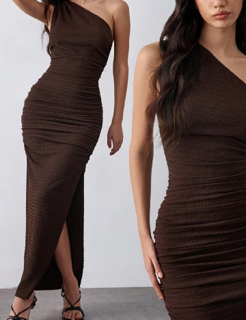 Rochie lunga SHEIN, maro