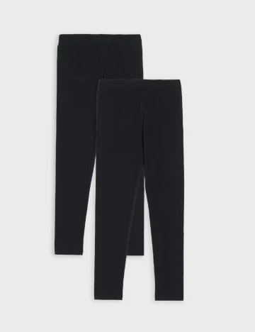 Set colanti 2 perechi Sinsay, negru
