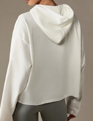 Hanorac Missguided, alb