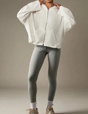 Hanorac Missguided, alb