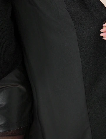 Palton SHEIN Maternity, negru