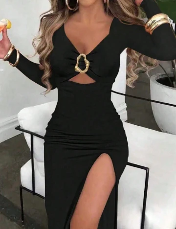 Rochie lunga SHEIN, negru