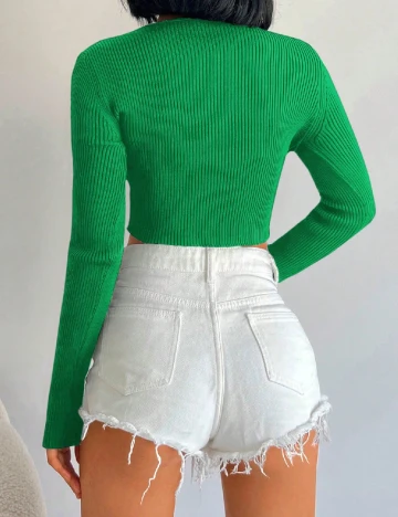 Top SHEIN, verde