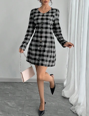 Rochie scurta SHEIN, neg