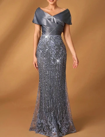 Rochie lunga SHEIN, gri