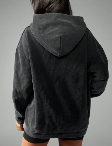 Hanorac MISSGUIDED Plus Size, gri inchis