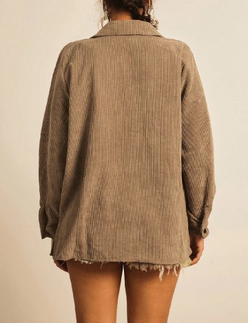 Camasa SHEIN CURVE, maro