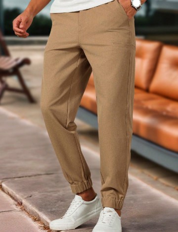 Pantaloni SHEIN, maro