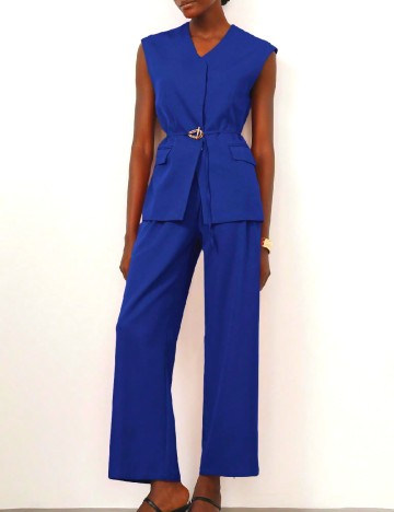 Compleu Aveloria, albastru