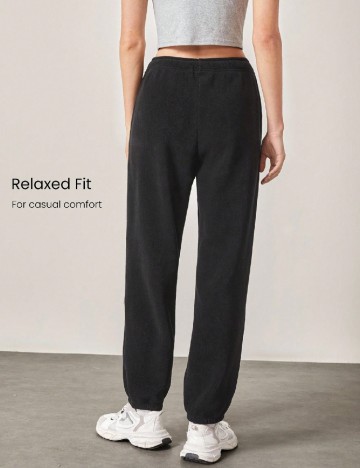 Pantaloni GLOWMODE, negru