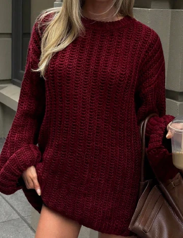 Pulover SHEIN, visiniu