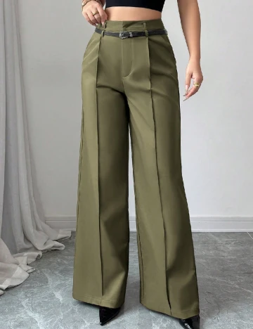 Pantaloni SHEIN, verde