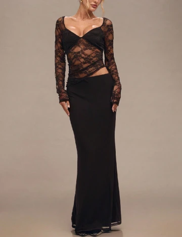 Rochie lunga SHEIN, negru