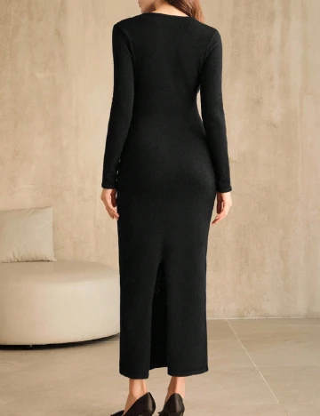 Rochie lunga Anewsta, negru