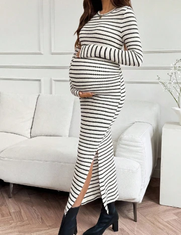 Rochie medie SHEIN Maternity, mix culori