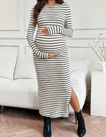 Rochie medie SHEIN Maternity, mix culori