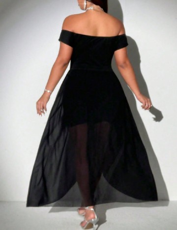 Rochie medie SHEIN CURVE, negru