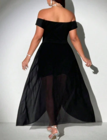 Rochie medie SHEIN CURVE, negru