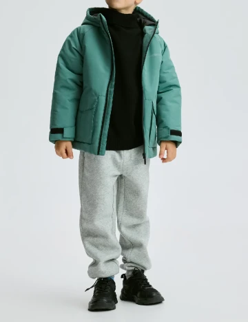 Geaca impermeabila Reserved, turcoaz