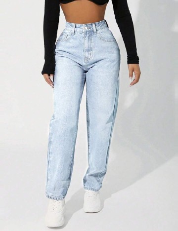 
						Blugi SHEIN, albastru