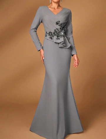 Rochie lunga SHEIN, gri