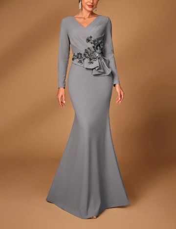 Rochie lunga SHEIN, gri