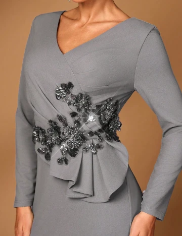 Rochie lunga SHEIN, gri