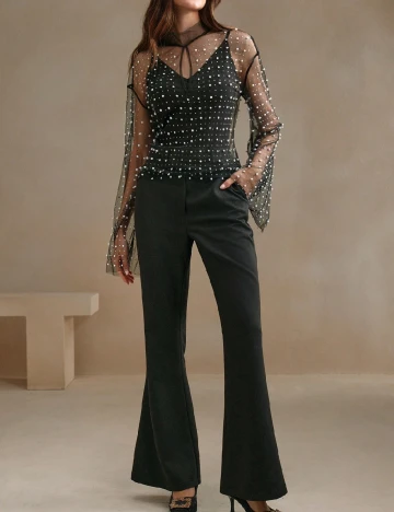 Compleu Anewsta, negru