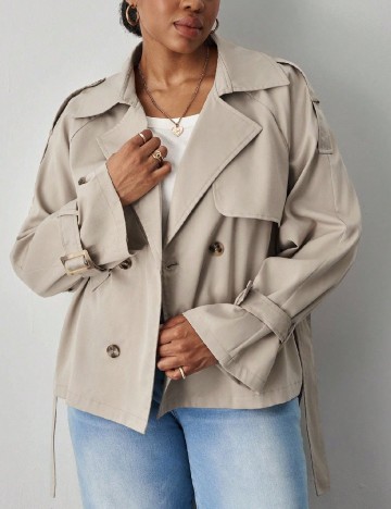 Jacheta SHEIN CURVE, gri