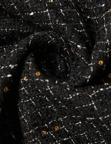 Sacou SHEIN CURVE, negru