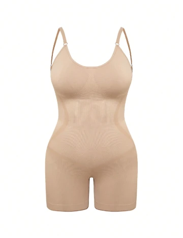 Salopeta modelatoare SHEIN CURVE, maro