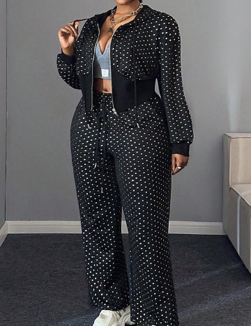 Compleu SHEIN CURVE, negru