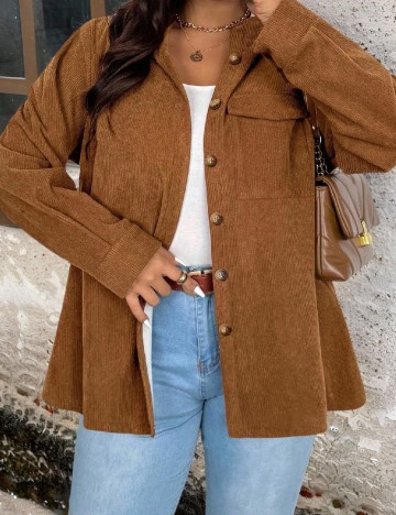 
						Jacheta SHEIN CURVE, maro