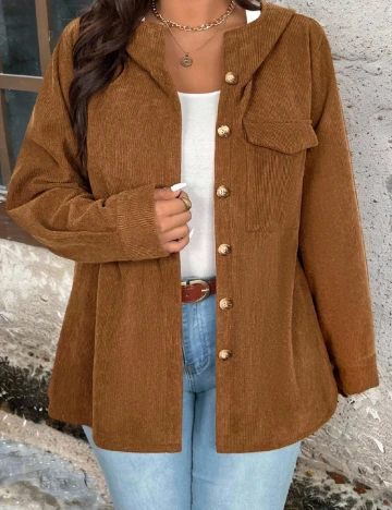 Jacheta SHEIN CURVE, maro