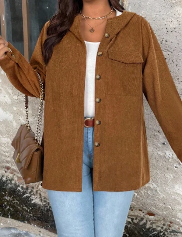 Jacheta SHEIN CURVE, maro