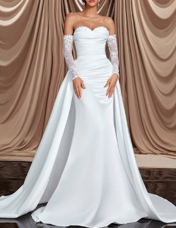 Rochie lunga SHEIN, alb