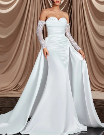 Rochie lunga SHEIN, alb