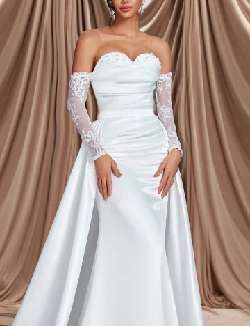 Rochie lunga SHEIN, alb