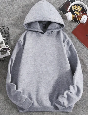 Hanorac Shein Kids, gri