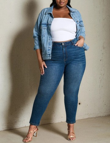 
						Blugi Sinsay, albastru