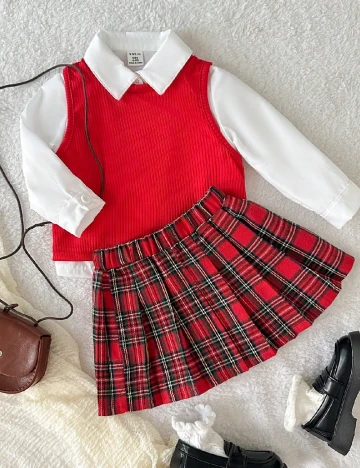 Compleu Shein Kids, mix culori