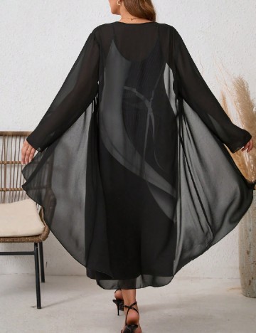 Set Rochie si Cardigan Emery Rose Curve, negru