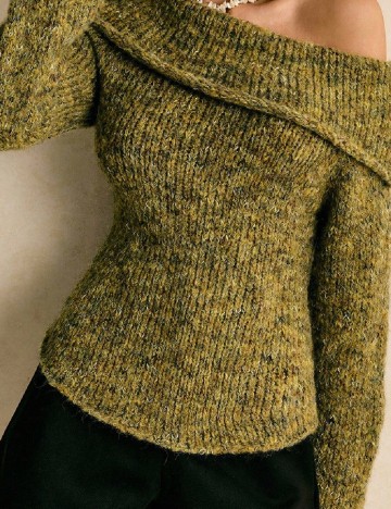 Pulover SHEIN, verde