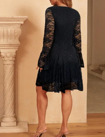 Rochie scurta SHEIN CURVE, negru