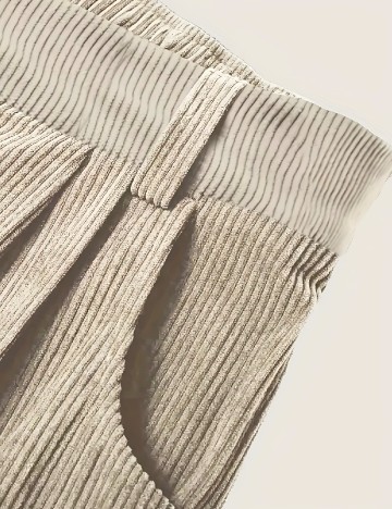 Pantaloni SHEIN, crem