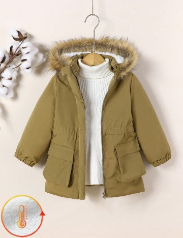 
						Geaca Shein Kids, kaki